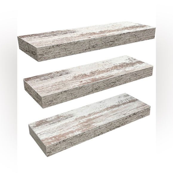 Other - Sorbus, Vintage White Floating Shelf- Set f 3 - Brand new